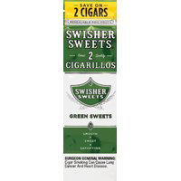 Swisher Sweets Cigarillos Green - 2 Package