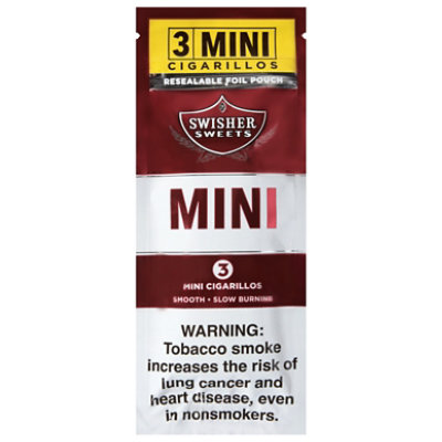 Swisher Sweets Cigarillos Mini - 3 Package - Image 2