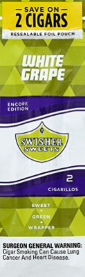 Swisher Sweets Cigarillos White Grape - 2 Package - Image 2