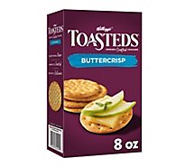 Toasteds Crackers Baked Snacks Buttercrisp - 8 Oz