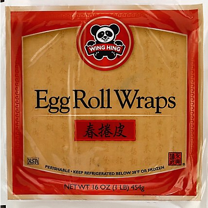 Wing Hing Egg Roll Wraps - 16 Oz - Image 2
