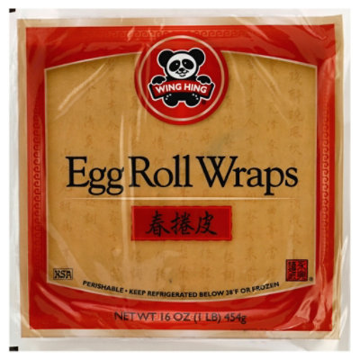01215 Egg Roll Wraps - Wing's Food Products