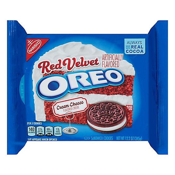 OREO Cookies Sandwich Red Velvet - 12.2 Oz