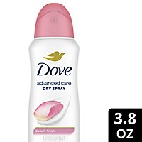 Dove Advanced Care Antiperspirant Deodorant Dry Spray Beauty Finish - 3.8 Oz - Image 1