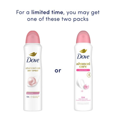 Dove Advanced Care Antiperspirant Deodorant Dry Spray Beauty Finish - 3.8 Oz - Image 6
