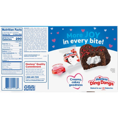 Hostess Heart Shaped Ding Dongs 8 Count - 9 Oz - Image 7