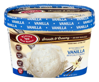 Kleins Smooth & Creamy Frozen Dessert Non-Dairy Vanilla - 56 Fl. Oz. - Image 1
