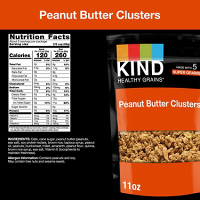 KIND Healthy Grains Clusters Peanut Butter - 11 Oz - Image 2