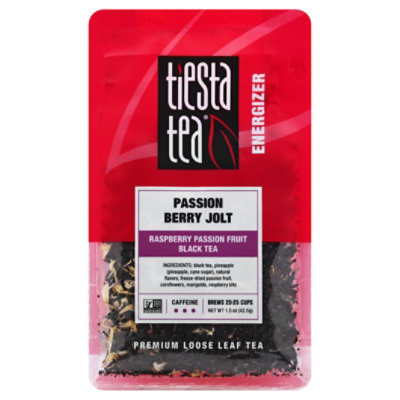 Tiesta Tea Energizer Black Tea Passion Berry Jolt - 1.5 Oz - Image 3