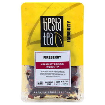 Tiesta Tea Immunity Rooibos Tea Fireberry - 1.7 Oz - Image 3