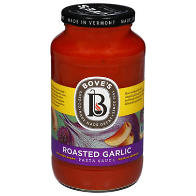 Boves Pasta Sauce Roasted Garlic - 24 Oz - Image 3