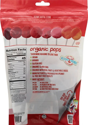 Yumearth Lollipop Pop Organic - 8.5 Oz - Image 6