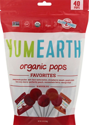 Yumearth Lollipop Pop Organic - 8.5 Oz - Image 2