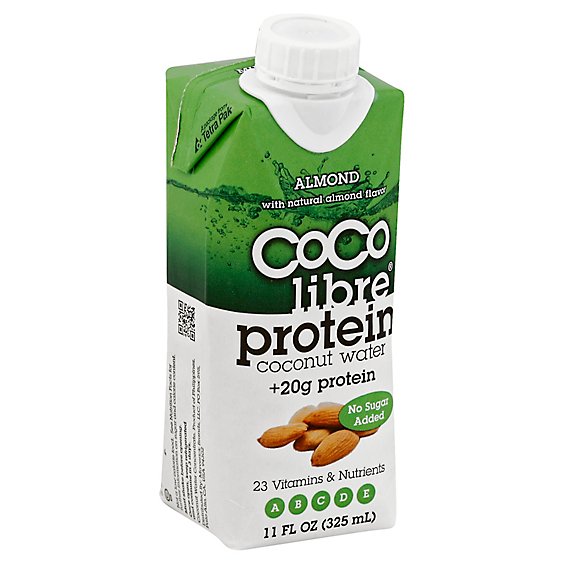 coco libre Protein Coconut Water Almond - 11 Fl. Oz.