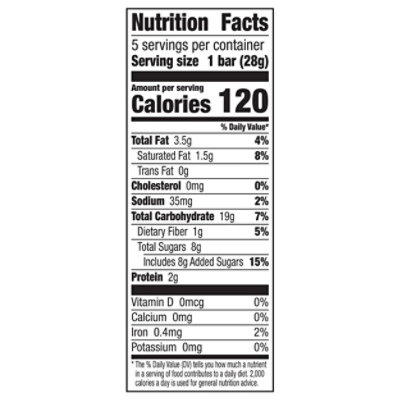 Annies Homegrown Granola Bars Chewy Gluten Free Double Chocolate Chip - 5-0.98 Oz - Image 2