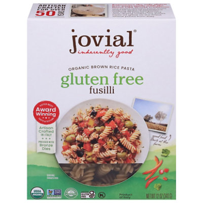 Jovial Pasta Brwnrce Org Fusilli - 12 Oz - Image 3