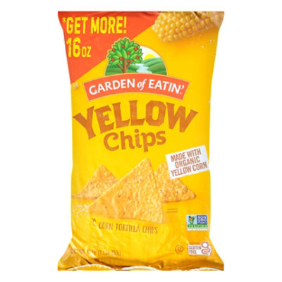 Garden of Eatin Tortilla Chips Corn Yellow Chips - 16 Oz - Image 1