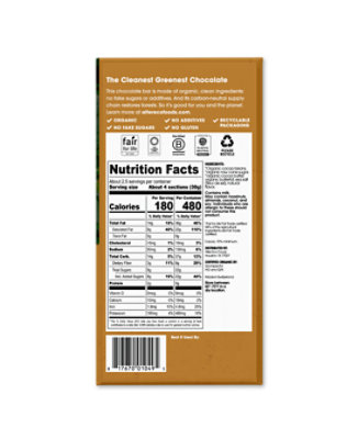 Alter Eco Chocolate Organic Dark Salted Brown Butter 70% Cocoa - 2.82 Oz - Image 4