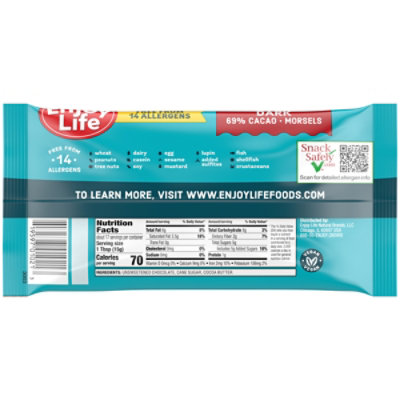 Enjoy Life Baking Chocolate Dark Chocolate Morsels Bag - 9 Oz - Image 5