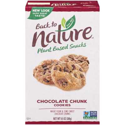 back to NATURE Cookies Chocolate Chunk - 6 Oz - Image 3