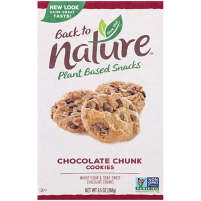 back to NATURE Cookies Chocolate Chunk - 6 Oz - Image 2