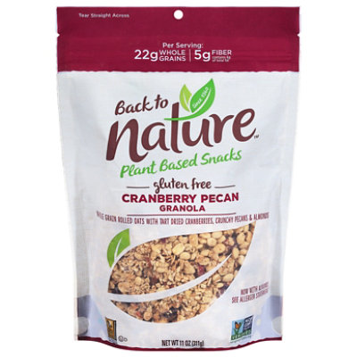 back to NATURE Granola Gluten-Free Cranberry Pecan - 11 Oz - Image 2