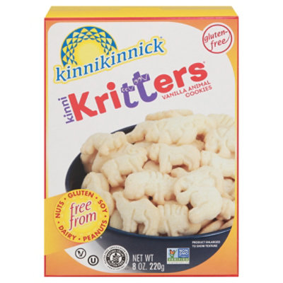 Kinnikinnick KinniKritters Cookies Animal Gluten Free Graham Style Box - 220 Gram - Image 3