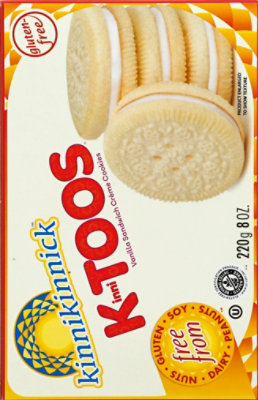 Kinnitoos Vanilla Creme Sandwich Cookies - 8 Oz - Image 3