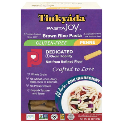 Tinkyada Pasta Joy Ready Brown Rice Pasta Penne Bag - 16 Oz - Image 1