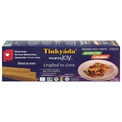 Tinkyada Pasta Joy Ready Brown Rice Pasta Lasagne Bag - 10 Oz - Image 2