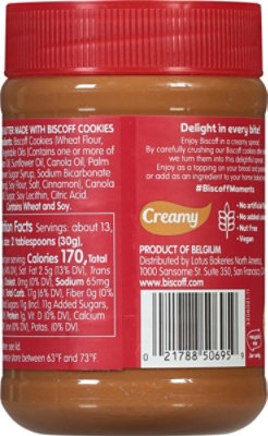 Lotus Biscoff Cookie Butter - 14.1 Oz - Image 5