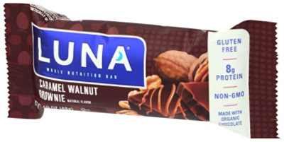 Luna Bar Crml Nut Brwnie - 1.7 Oz - Image 4