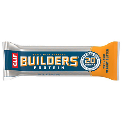 CLIF Builders Protein Bar Crunchy Peanut Butter - 2.4 Oz