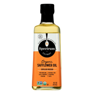 Spectrum Safflower Oil Organic Refined - 16 Fl. Oz.
