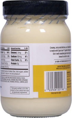 Spectrum Mayonnaise Canola - 16 Fl. Oz. - Image 6