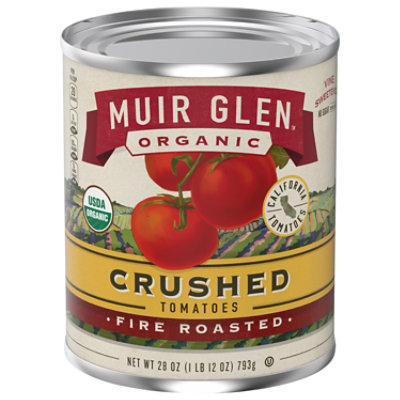 Muir Glen Tomatoes Organic Crushed Fire Rosted - 28 Oz - Image 2