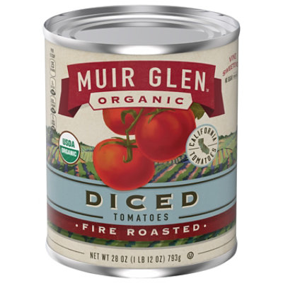 Muir Glen Tomatoes Organic Diced Fire Rosted - 28 Oz - Image 3