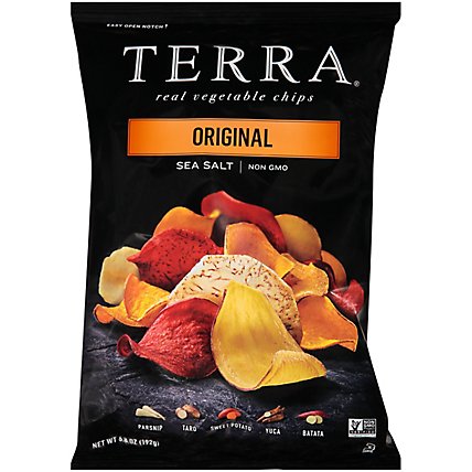 TERRA Vegetable Chips Original Sea Salt Bag - 6.8 Oz - Image 2