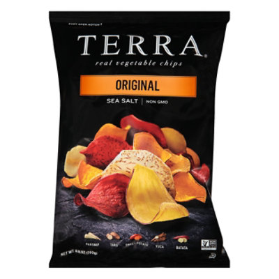 TERRA Vegetable Chips Original Sea Salt Bag - 6.8 Oz