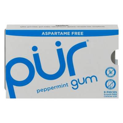 Prgum Gum Peppermint Sugar-Free - 9 Count - Image 1