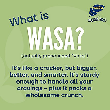 Wasa Crispbread Whole Grain Sourdough - 9.7 Oz - Image 3
