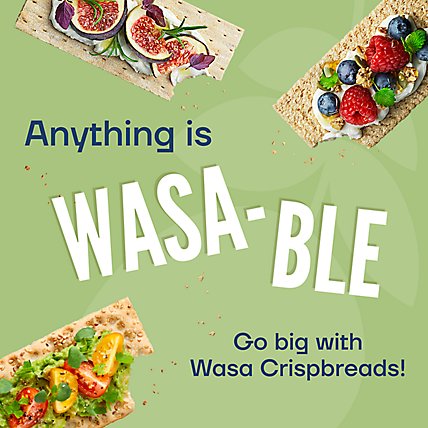 Wasa Crispbread Whole Grain Sourdough - 9.7 Oz - Image 4