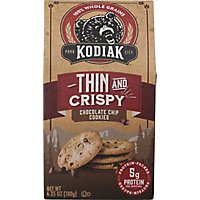 Kodiak Cakes Chocolate Chip Thin & Crispy Cookie - 6.35 Oz. - Image 2