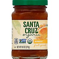 Santa Cruz Organic Fruit Spread Apricot - 9.5 Oz - Image 2