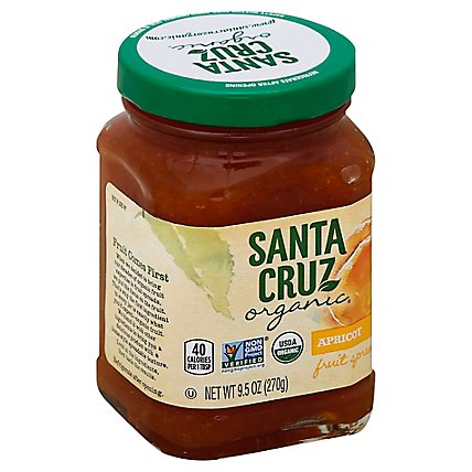 Santa Cruz Organic Fruit Spread Apricot - 9.5 Oz - Image 1