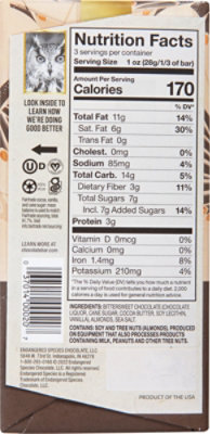 Endangered Species Chocolate Bar Dark Chocolate Seasalt Almonds - 3.0 Oz - Image 6