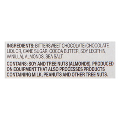 Endangered Species Chocolate Bar Dark Chocolate Seasalt Almonds - 3.0 Oz - Image 5