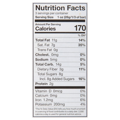 Endangered Species Chocolate Bar Dark Chocolate Hazelnut Toffee Rhino 72% Cocoa - 3 Oz - Image 3