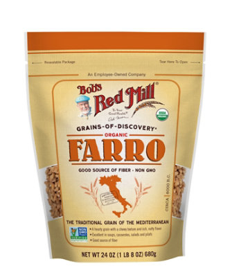 Bobs Red Mill Grains Of Discovery Organic Farro - 24 Oz