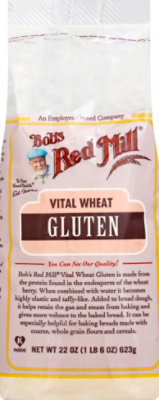 Bobs Red Mill Flour Gluten Vital Wheat - 22 Oz - Image 2